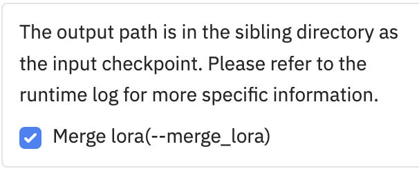 merge-lora